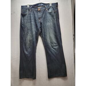 Seven 7 & Hirgh rise dark wash boot men's jeans, Size 38/30